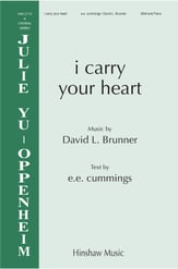 I Carry Your Heart SSA choral sheet music cover